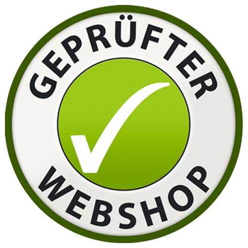 Geprüfter Webshop Logo